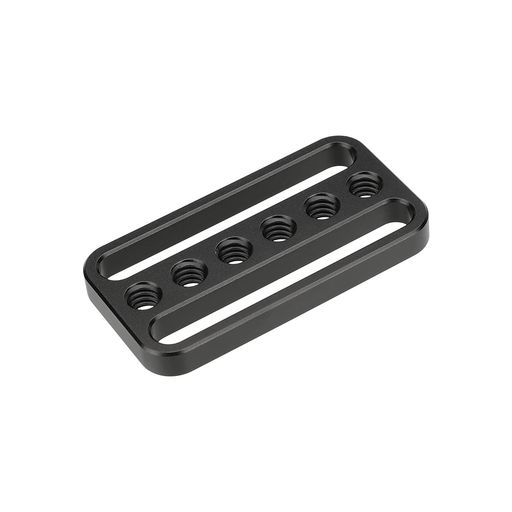 寸法:57mm x 30mm x 6mm 材質:アルマイトアルミニウム合金 1/4インチ-20個の取り付けポイントと溝があります。 写真アクセサリーDIY設定用。 一般的に使用されているチーズプレート延長プレート。