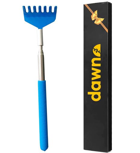 孫の手まごのてブルー21~68cm90日保証付き伸縮携帯伸びる孫の手Dawn23母の日プレゼント父の日クリスマスギフト背中かゆみを止め