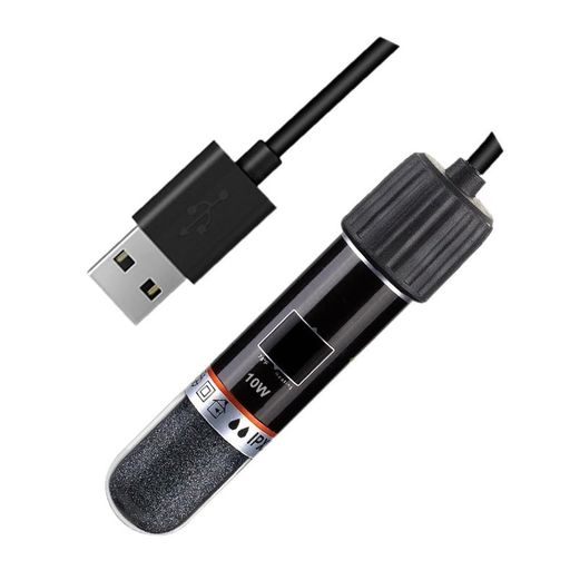 DIFEIUKI水槽用ヒーターUSB給電式恒温26°Cサーモスタット10W小型耐熱性耐高温性防蝕ミニ暖房スティック熱帯魚観賞魚金魚メダカ小型水槽に適し