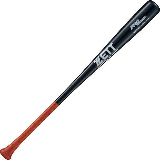 Sport - ゼット(ZETT)軟式野球バットプロモデル木製80cm650g平均レッドxブラック(6319MO)日本製BWT75380