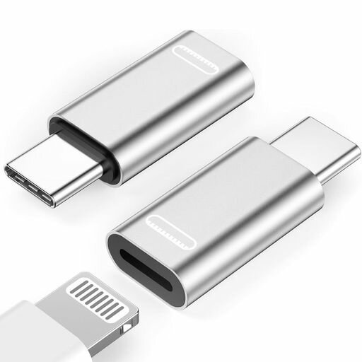 �饤�ȥ˥󥰥�����c�Ѵ�(2�ĥ��å�)PD35W��®����480Mbps��®�ǥǡ���ž��Light-ningUSB-C�Ѵ������ץ�foriPhone15���꡼��GalaxyS23Note20iPadProAir