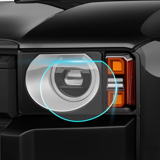 FDAIUNヘッドライトフィルムプロテクションフィルム新型トヨタランドクルーザー2502024年~現行に適合TPU保護フィルムカット済フィルムスクラッチガード傷防止自己修復機能ToyotaLandCruiser250