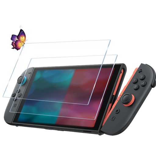 ⭕「対応機種」Nintendo Switch2 用の 液晶画面保護ガラスフィルム ⭕【貼り易い】気泡が入りにくい、貼り付けを感じさせない、位置を合わせて簡単に貼り付けます。「指紋防止」液晶画面に油、ホコリ、キズ、摩損等の悩みを一気に解決できます。指紋や化粧品の汚れが付いてしまっても簡単に拭きとれ、すぐにキレイになります.「高透過率」高品質なガラス素材を採用して、0.26mmの絶妙な厚さで、フィルムを貼り付けても画面が綺麗に見えます。 ⭕【Nintendo Switch2 用の】ラウンドエッジ加工を採用しており、透過率が高いガラスを採用しているため、フィルムを装着しても液晶画面の美しさはそのまま維持することが出来ます。⭕【気泡無しと簡単貼り付け】丁寧に加工したので、気泡が入りにくくて、4つ簡単な手順のみで誰でも簡単に貼り付けることができます。自己吸着できるシリコン粘着シートで、簡単的に貼り付けます。ガラスを液晶に置くだけで自然に吸着、簡単に気泡が抜いて行くので、誰でも簡単、綺麗に貼ることができます。 ⭕【9H高硬度】日常生活のよくある鍵傷、コイン傷、ブラグ傷、カッター傷などから保護。