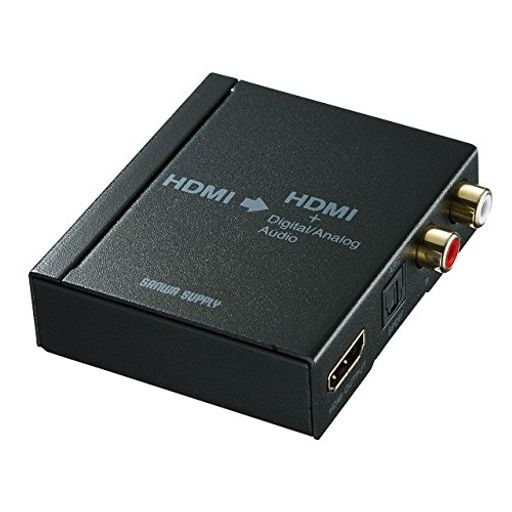 光デジタル(角型)での出力が可能で高品質なデジタル音声のままAVアンプなどへ出力することができます。 【インターフェース】入力用:HDMI タイプA(19PIN)メスx1 出力用:HDMI タイプA(19PIN)メスx1 、Toslinkx1、 RCAピンジャック(赤白)x1 【対応解像度】:4K2K(4096x2160)@30Hz ARCモードにも対応しており、ARCモードをONにすればテレビ放送音声を本製品経由でAVアンプやスピーカーなどから出力させることが可能です。 元のHDMI信号(映像・音声)はそのままディスプレイ・プロジェクター等に出力しつつ、HDMI音声を分離しAVアンプやスピーカーへ出力することで迫力あるサウンドを楽しむことができます。 音声出力のないディスプレイ等で使用し、外部スピーカーから音声出力させたい場合にも最適です。 4K2K(4096x2160)@30Hz解像度までに対応しており、美しく高精細なHDMI信号をパススルーで出力できます。