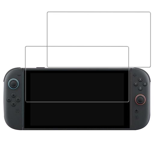 乐天商城 - Switch2用保護フィルムスイッチ2対応画面ガラスフィルム高透過率9H硬度強化ガラス2枚入りSMPURFSGSNS2