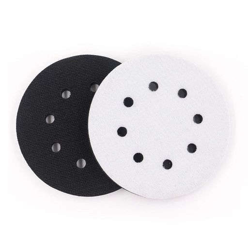 乐天商城 - YFFSFDC曲面研磨アダプター丸型2個直径125mm8穴ランダムサンダー専用交換用クッションパッド耐衝撃性錆落としスポンジヤスリスポンジバフぽりっシャー電動