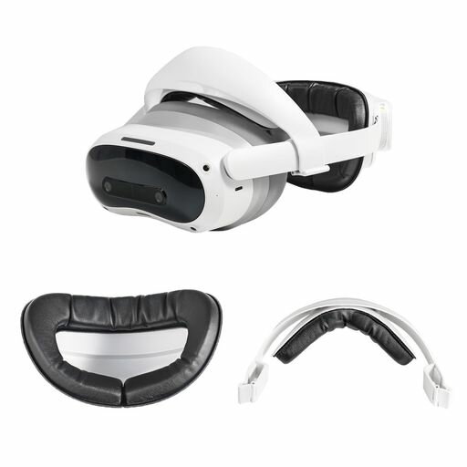 Other - AMVRPico4Ultraに対応ヘッドストラップ、額サポート強化で顔面圧迫を軽減、快適な装着感を向上VRアクセサリー、専用2in1アクセサリセット(Pico4Ultraに対応元ヘッドストラップ)
