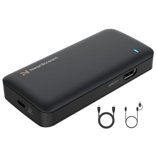 Rakuten - NearStreamCCD10キャプチャーボード4K60fps入力HDMI2.0パススルー1080p60fps録画USB3.0低遅延ライブ配信/ゲーム実況用3.5mmオーディオジャック