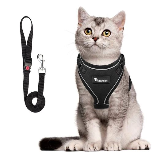 【面でを支えるハーネス型】愛猫の体をしっかり包み込み、首つりにならなく、首回りへの負担をカットしたベスト型のハーネスです。ハーネス全体で線ではなく面で支え、裏地のスポンジメッシュが衝撃を面で吸収してくれるので、体の弱い子や老猫にもぴったりな猫ハーネス/小型犬ハーネスです。小柄なペットに優しい設計。 【ソフトタッチと通気性抜群】内側はソフトタッチと通気性のよいメッシュクッションなので、摩擦を避けて肌をやさしく守れます。空気と通す穴が無数に開いており、速乾性も通気性も抜群なので暑い季節にも長時間装着ても快適。フランネルで縫製されたソフトエッジは摩擦による痛みと炎症を大幅軽減できす。バージョンアップ版の多機能リードはハーネス本体と同じメッシュ素材のソフト持ち手、握り心地が良いです。バックル機能追加で、リード延長が可能です。 【小さい体にもしっかりとフィット】猫ちゃんとワンちゃんの体型はいろいろありますが、この猫ハーネス/小型犬ハーネスが小型の猫ちゃんとワンちゃん専用です。首回りと胴回りの長さは調節できるうえに、サイズがマジックテープでさらに調節できます。