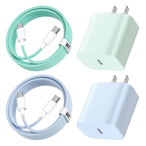 🚀【USB-CforiPhone17/16/15急速充電器】当社のUSB-C充電器はPowerDelivery3.0の充電技術を採用し、従来品の充電アダプターより3倍早く急速充電できます。テスト済み:16へ僅か30分で60%までに充電できます。QuickCharge4.0/3.0/2.0急速充電と互換性があります。忙しい日常生活でも、充電の待ち時間を最小限に抑えることができます。「ご注意」本製品はUSB-C&amp;USB-Cケーブル2本セットです。 🔰【PSE認証済で安全性&amp;耐久性】当社のForiPhone充電器はPSE認証を取得し、厳格な品質管理を通じて、更に過熱、過充電、過放電および回路ショート防止など給電保護機能搭載しており、foriPhone/iPadデバイスに自動的に必要な電流に適合し、迅速かつ安定してデバイスを充電できます。 ⚡【タイプC急速充電ケーブル1.8m2本付き】1.8Mの長さの充電ケーブルが付属しています。高品質の4芯銅線を採用し、効率的に充電時間を節約します。最も耐久性優れるナイロン編みで作られて、数千回以上の折り曲げテストに合格しました。