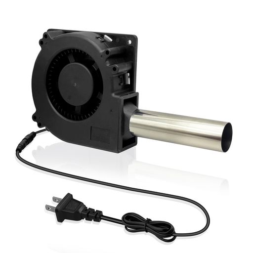 YOWEE小型换気扇送風機シロッコファン金属ダクト120mmx32mmAC100V-240Vブロワーファンバーベキュープリンター廃油炉ファン