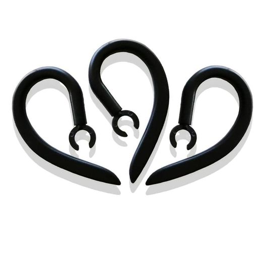 【商品仕様】イヤーフック 3 個入り。カラー:ブラック。サイズ:6mm(6.5~7mm のヘッドフォン台座に対応。サイズが合わない場合は、ドライヤーで温めて調整可能です)。 【360 度回転機能】長さは 5mm まで伸縮可能。360 度自在に回転する仕様で、耳に最適なフィット感を実現し、耳への圧迫感を大幅に軽減します。 【快適なフィット感】柔らかいシリコン素材を採用したイヤーフックは、耳に優しく長時間使用しても違和感がありません。耳掛けとしてイヤホンをしっかり固定し、運動中の落下を防止。特にジョギングやスポーツ時に最適です。 【軽量・快適な装着感】高品質シリコン素材を使用し、軽量かつ柔軟性に優れています。肌触りが良く、長時間使用しても耳への負担を最小限に抑えられます。加えて、シリコン素材はアレルギー反応を引き起こしにくく、敏感肌の方でも安心してご使用いただけます。 【耳掛け部分の長さ調整可能】耳掛け部分の長さを自由に調整できるため、お客様の耳の形やサイズに合わせて最適なフィット感を実現。より快適な装着感と高い安定性を両立させます。