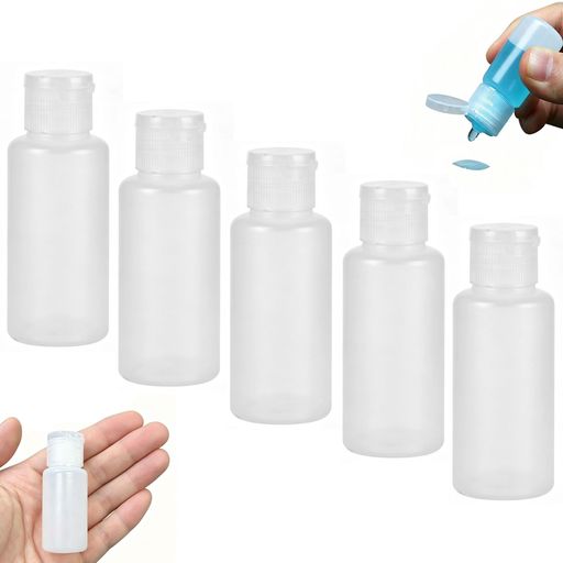 【商品仕様】容量約20ml/セット内容:5本入り/蓋の色:透明。 【多様な液体に対応】ボトルは透明度が高く、中身の液体をすぐに確認できます。化粧水、乳液、シャンプー、シャワージェルなど、様々な液体を簡単に詰め替えることができます。 【食品には不適切】本製品は食品用ではなく、化粧品やボディケア製品専用に設計されています。安全にご使用いただけます。 【耐久性のあるデザイン】フリップトップボトルデザインを採用しており、開けやすく、逆さまにしても漏れない安全なシールを備えているため、外出先での使用に最適です。圧迫されにくいボトルにより、投与量の制御が簡単になります。 【旅行や出張に最適】旅行や出張の際に便利なサイズ。化粧品、クリーム、ボディーローションなど、お気に入りのスキンケア用品を詰め替えて、いつでもどこでも使えます。