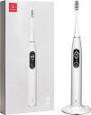 【歯科協会推薦】OcleanXProElite電動歯ブラシタッチスクリーン採点アプリ対応充電スタンド付音波式リニアモーターIPX7防水ワイヤレス充電式2時間急速充電(グレー)