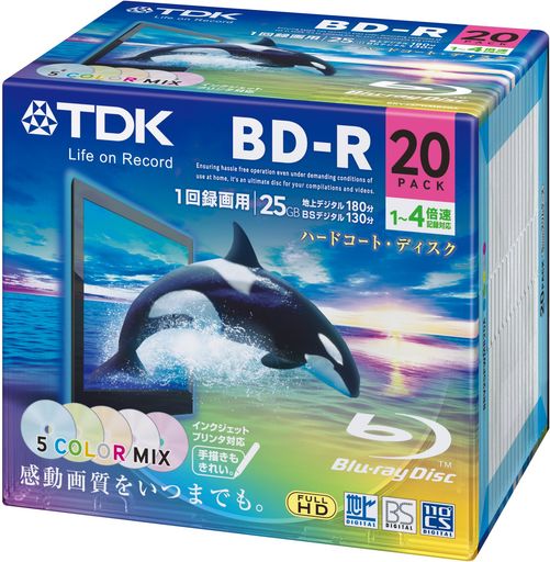TDKϿѥ֥롼쥤ǥϡɥȻBD-R25GB1-4®5顼ߥå磻ɥץ󥿥֥б20ѥå5MMॱ...