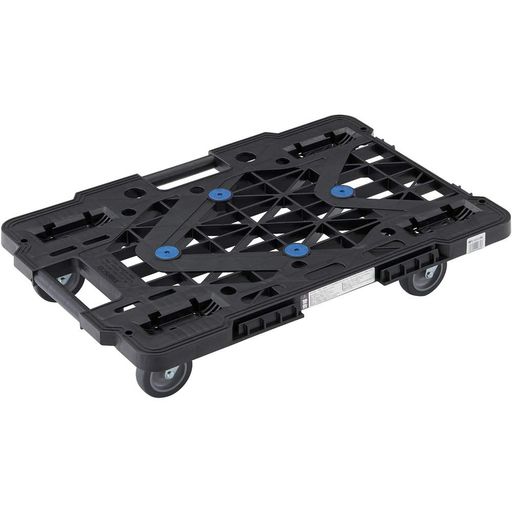 TRUSCO(トラスコ)連結樹脂平台車ルートバンブラック615x415メッシュタイプMPK600JBK