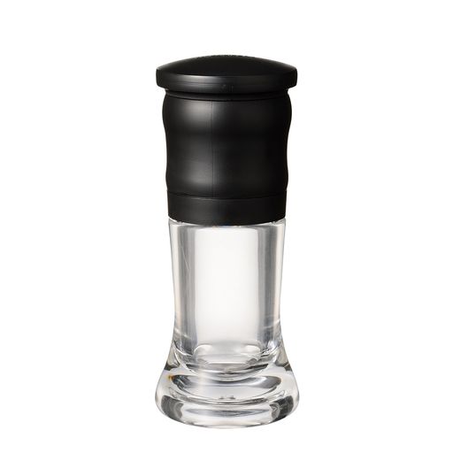 京セラ ミル 40ml セラミック ソルト&ペッパー 結晶塩 岩塩 胡椒 スパイス 調味料入れ 粗さ調節 分解洗浄 ブラック CM-10N-BK