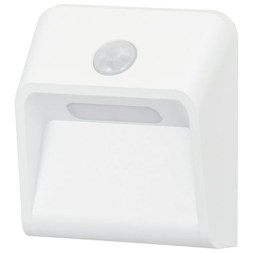 オーム電機LEDセンサーライト明暗・人感センサー室内AC電源フットライト足元灯ナイトライト壁面照射タイプ電球色NIT-ALA6JW-WL06-1764OHM