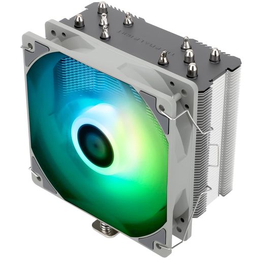 Other - ThermalrightAssassinKing120SEARGBCPUエアクーラー、AK120SEARGB、4本のホットパイプ、C12C-SPWM静音ファンCPUクーラー、S-FDBベアリング付き、AMDAM4/Intel