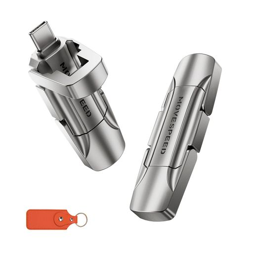 MOVESPEEDSSD外付け128/256/512GB/1TB/2TBスティック型USB3.2Gen2Type-A/Type-C両対応金属筐体Win/MacPS5/PS4iPhone15/16/17シリーズ対応