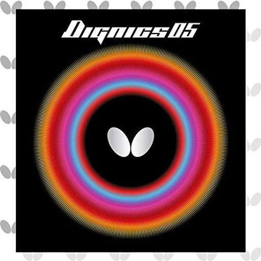 バタフライ(Butterfly)卓球ラバーディグニクス05ハイテンション裏ソフト06040ブラック特厚