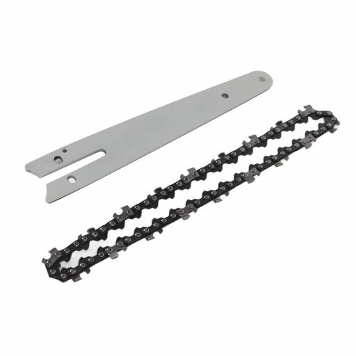 チェーン刃チェーンソーガイドプレート6インチ高強度マンガン鋼交換簡単18.6x3.4cm軽量高硬度電動のこ..