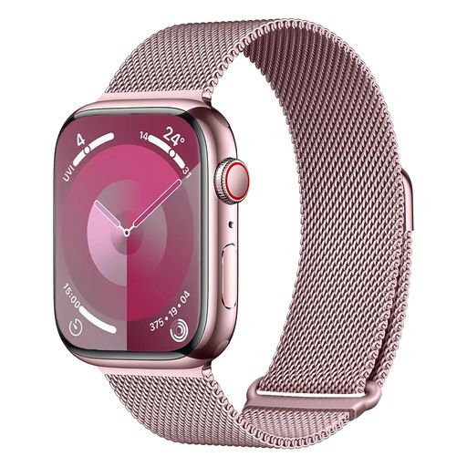コンパチブル アップルウォッチ バンド 49MM 45MM 44MM 42MM 41MM 40MM 38MM コンパチブル アップルウォッチ バンド ステンレス 男女兼用 マグネット コンパチブル APPLE WATCH ベルト 長さ調節 通気 メッシュ