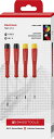 PB SWISS TOOLS ピービースイスツールズ 4本組 スイスグリップ 精密マイナス・プラスドライバーセット ペーパーボックス入 8620.CBB