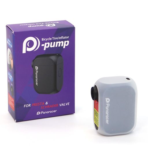 パナレーサー(Panaracer)自転車電動空気入れP-pump延長ホース/シリコンケース付き米/仏対応電動ポンプBEP-01B