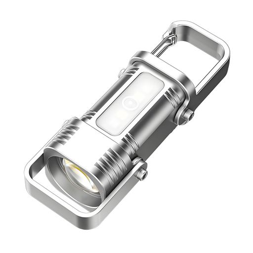 RACAYZEEキーホルダーライトミニled充電式【2025最新7モード調光】キーライト強力超高輝度小型懐中電灯..