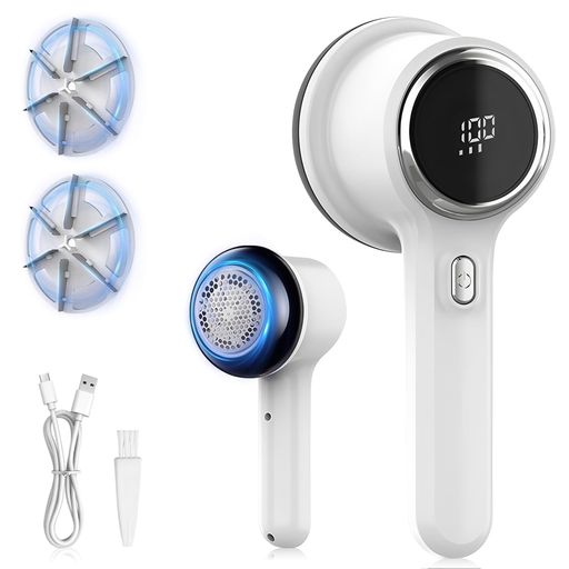 【2025アップグレード版人気】Mucuru毛玉取りけだまとり電動毛玉クリーナLCD液晶ディスプレイ付き3段階..