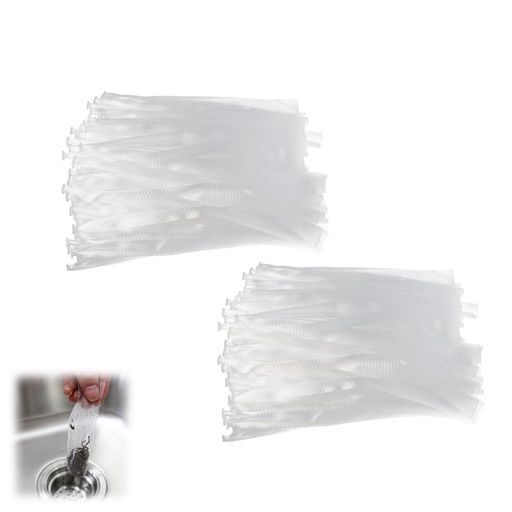 SSZYMAOYI排水口ネット200枚入使い捨てタイプ排水溝ゴミ受けフィルター浅型丸型排水口カバーお風呂髪の毛取りネット水切りネット排水口フィルター掃除用品