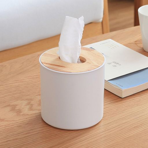 サイズ:13*13*13cm 材質:蓋(木製);ボックス(プラスチック) 素敵な木目、自然な色から生活感が溢れています お部屋に素朴な風合いを与え、インテリとしても理想な選択です
