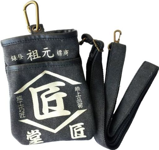 道具袋 - コヅチ 匠堂 シザーケース 黒 TD-07BK
