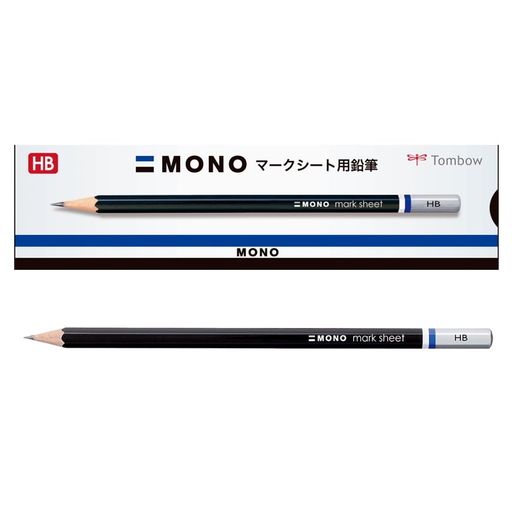 乐天商城 - トンボ鉛筆MONOマークシート用鉛筆HB(塗りつぶしやすい超微粒子芯の鉛筆)1ダースLM-KNHB