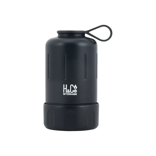乐天商城 - パール金属保温保冷ペットボトルカバーホルダークーラー345ml500ml兼用真空二重構造真空断熱ブラックH&CストレージD-6682