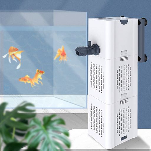 Other - MOMIKO水槽フィルターポンプフィルター式水中ポンプ水槽用ウォーターポンプ酸素増加/ろ過/水循環/波作り4in1ウォーターポンプフィルター給水排水ポンプ噴水静音大容量気流調整取り外し…