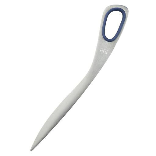 本体カラー:シルバー リングカラー:ブルー 長さ:170mm リング部材質:エラストマー 刃材質:ハイカーボンステンレス