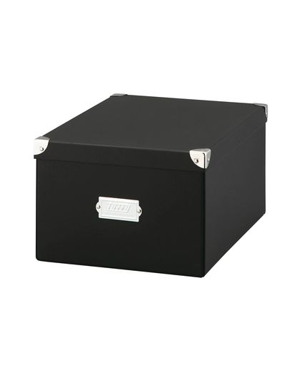 Garments Storage Implements - 【Toffy/トフィー】マジックボックス(L)NTMX-002収納カンタン組み立てレトロカラーLargeリッチブラックNTMX-002RB