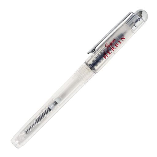 エルバン コンバーター付き ローラーボールペン 細字(0.5mm) インク1本付き(ブルー...