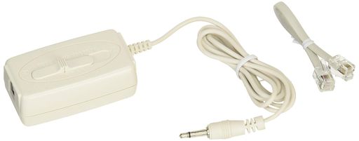 Modular （5 m+） - エルパ(ELPA)受話器用録音アダプター電話防犯ビジネス4極4芯モジュラージャックφ3.5ミニプラグTEA-041