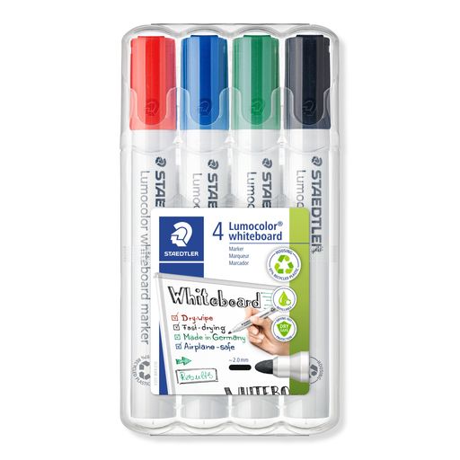 Rakuten - ステッドラー(STAEDTLER)ホワイトボードマーカールモカラー351WP44色セット
