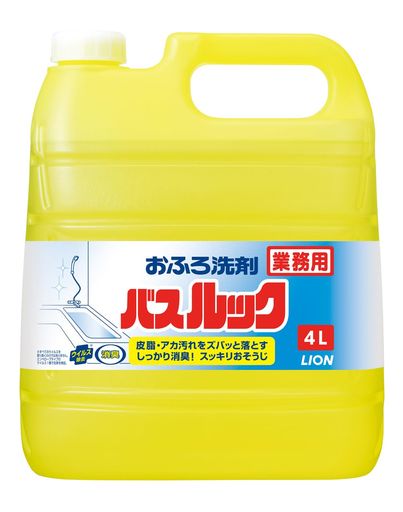 【業務用 大容量】 バスルック 4L 浴室用洗剤 浴室洗剤 お風呂 洗剤 掃除 お風呂掃除