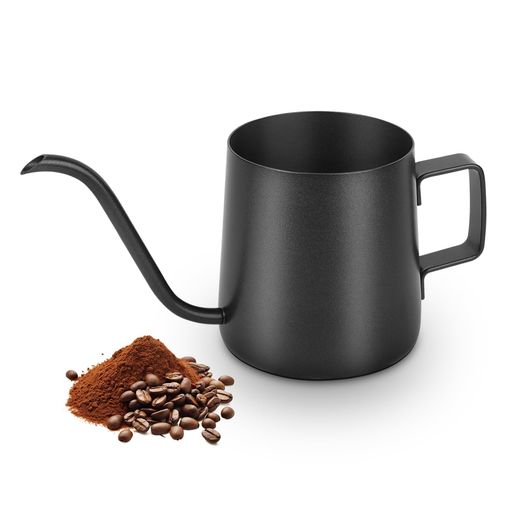 hanmir コーヒーサーバー コーヒーポット 250ML 吊り下げ式 耳 ハンド 注ぎやすい コーヒーケトル コーヒーメーカー 細口ポット オフィス アウトドア 祝い プレゼント DIY 誕生日 退職 記念日 …