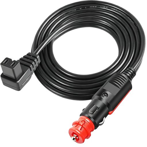 DFsucces車載冷蔵庫電源コードDC12Vポータブル冷凍庫カークーラーコンパクト冷蔵庫冷凍庫電源ケーブル交換用充電コード車中泊アウトドア互換性高