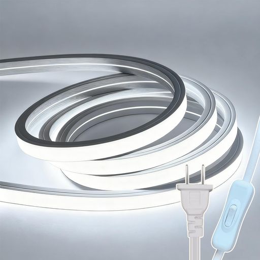 【高品質&amp;難燃性シリコンチューブ】外部チューブは高品質のシリコン素材で作られており、耐熱性と耐寒性があります。-30度~50度の環境温度に商品が適合します。安全率が高く、安定した長時間作業を実現できます。他のチューブライトより、光の透過率が高くので、もっと明るい、高輝度、高品質、柔らかな光&amp;多用途 そして使いやすい照明を屋内、コーヒー屋、本屋、寝室、ホテル、レストラン、キッチンキャビネット、化粧ライト、テレビのバックライト、廊下、リビングルーム、階段、バー、ショップウィンドウ、書棚、ディスプレイキャビネット、パントリーなど、さまざまな場所で活用できます。 【ledテープライト スイッチ付き&amp;高輝度】ledチューブライトは最新のリニア発光技術を採用して、均一な光で、暗い部分がほとんどありません、180°のビーム角と100V電圧技術により、暗い箇所をなくし、キッチンや寝室の照明に最適です他のテープライトより、光はもっと柔らかい、長時間直視が可能です、明るく均一な照明— 高輝度LEDを搭載したLEDテープライトで、120度の投影範囲で広い照明範囲が得られ、光は非常に柔らかいです。