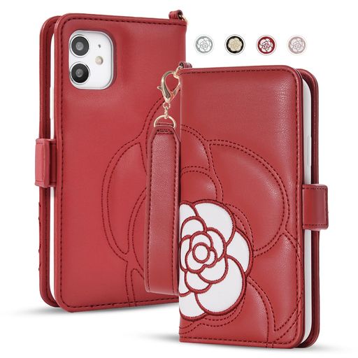 iGerico 適用 iPhone 16PRO ケース 手帳型 おしゃれ 花柄 かわいい 女性 花柄の あいふぉん16PRO 手帳カバー アイフォン16PRO 保護ケース おしゃれ iPhone 16PRO 刺繍 カード収納 可愛い 財布型 アイフ…