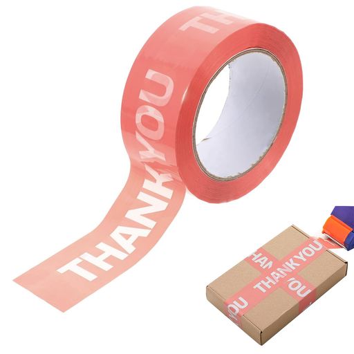 Rakuten - RICISUNG梱包テープ包装テープThankYouテープOPP包装荷造り配送テープ出荷テープ45mm幅x100m1巻