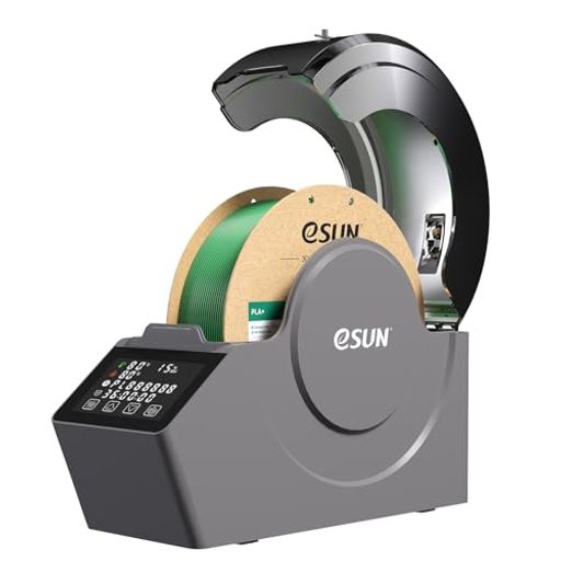 eSUNeBOXProフィラメントドライヤーボックス温調機能付き360°加熱対応タッチスクリ...