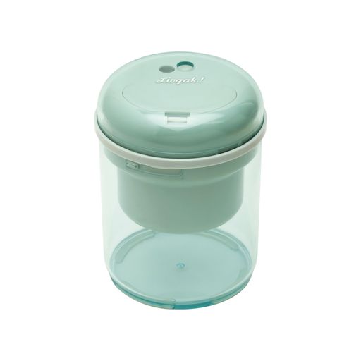Rakuten - ソニック鉛筆削りリビガクたっぷりフリーキー乾電池式電動鉛筆削りグリーンLV-1713-G